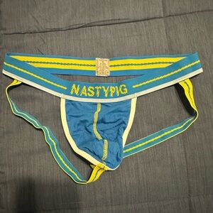 Nasty Pig Blue and Yellow Waistband